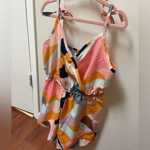 Shein Multicolored Girls romper in size 8